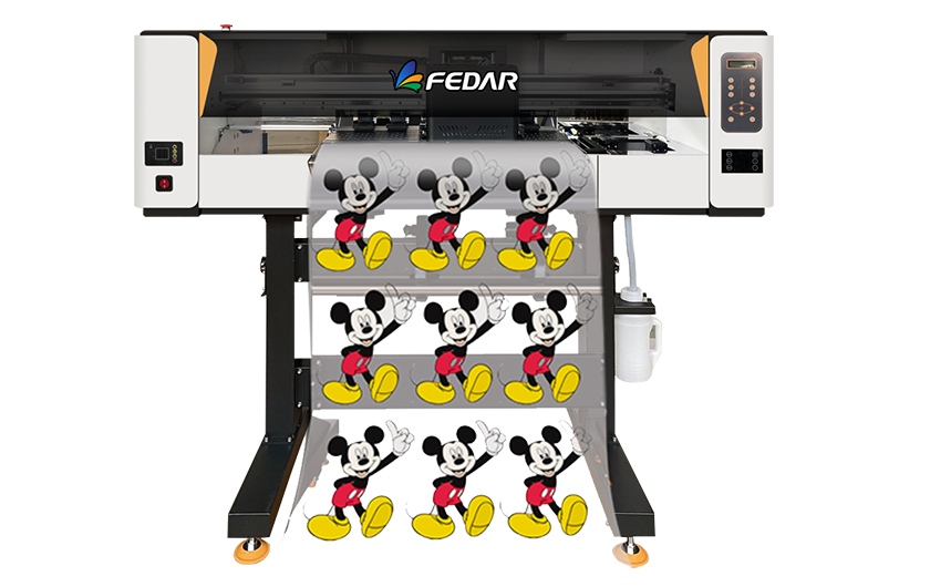 Printer de película de transferencia digital de 2 cabezas