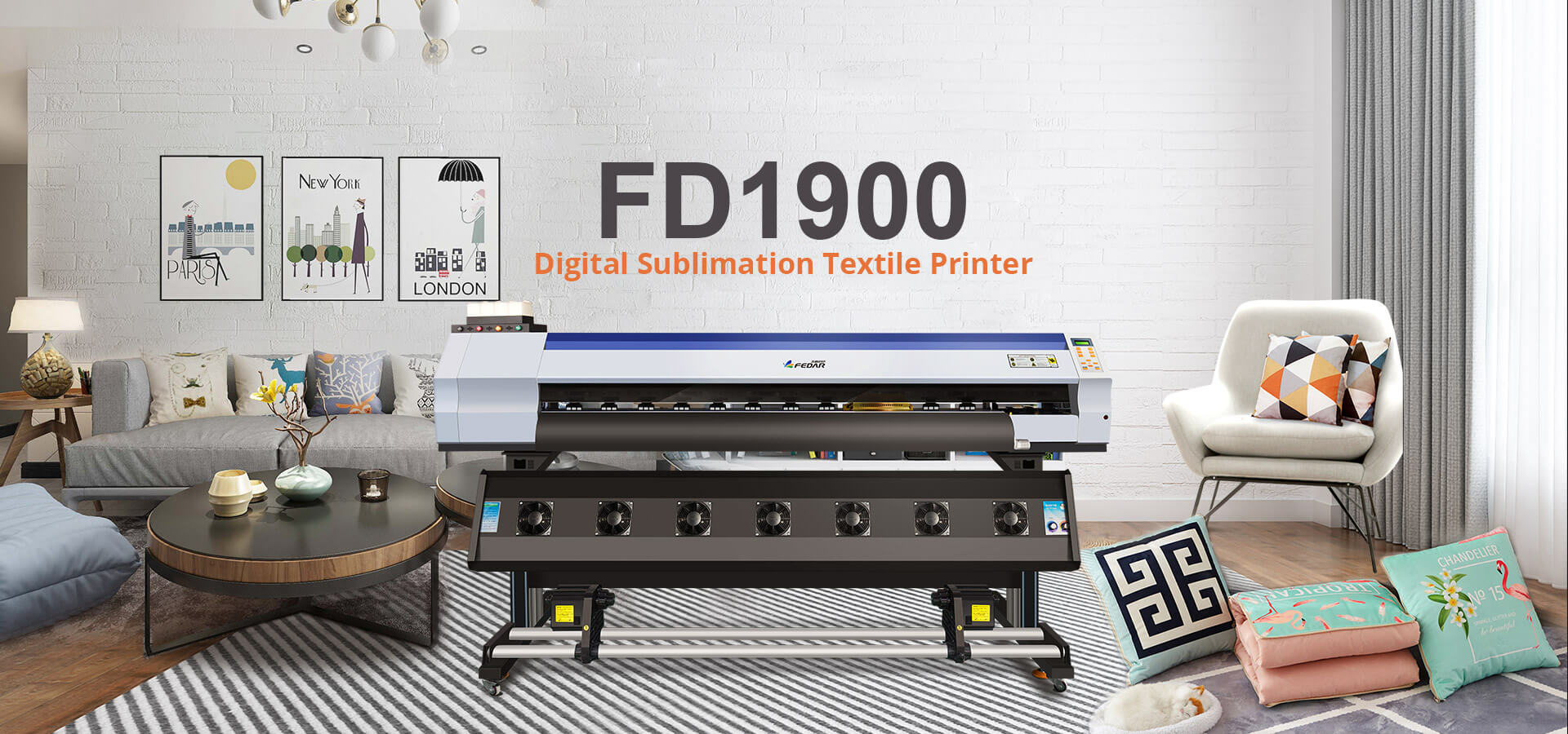 Fedar Digital Sublimation Textile Printer FD1900