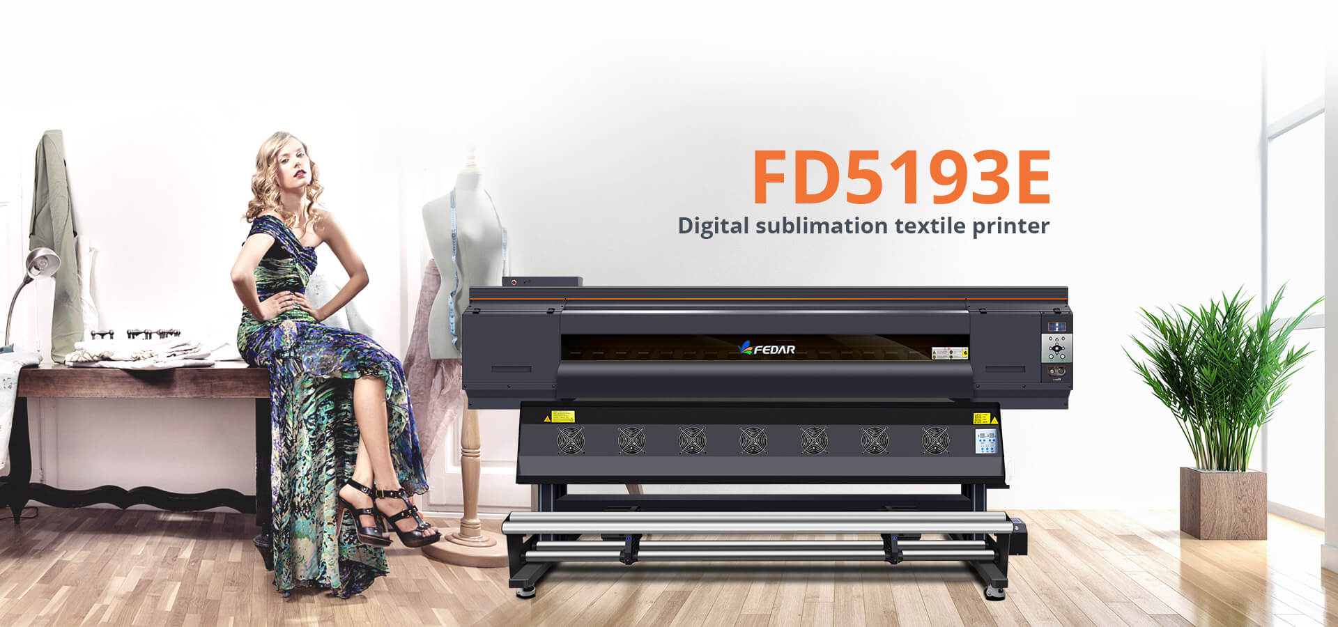 Fedar Inkjet Sublimation Printer FD5193E
