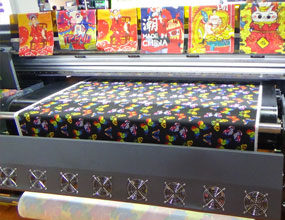 Direct textile printer provides professional printing solutions for different materials