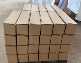 Carton packaging, two rolls per carton.