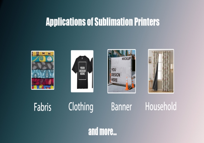 applications of sublimation printer