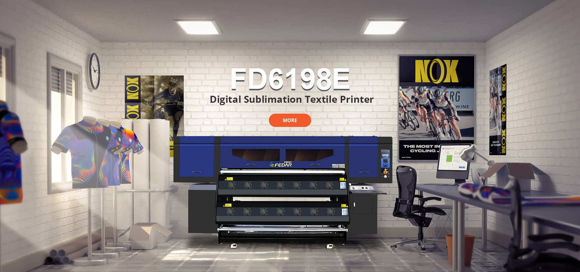 Fedar Sublimation Textile Printer FD6196E