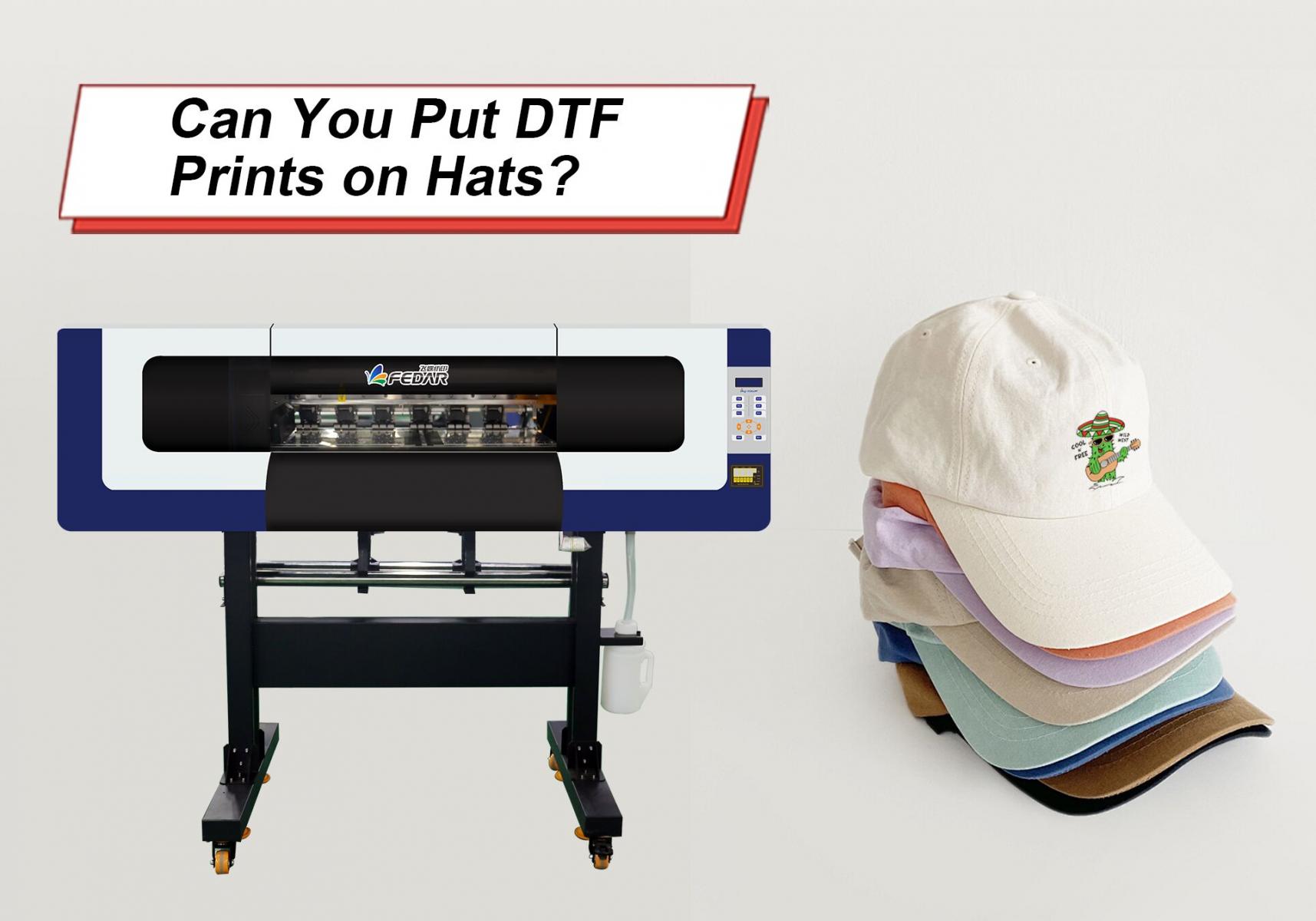 DTF prints on hats, why not? Learn the complete process, preparation tips, advantages, and challenges for DTF hat printing here!