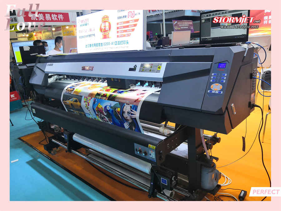 Stormjet High speed 4 Color Inkjet Printer Digital Eco Solvent Printer