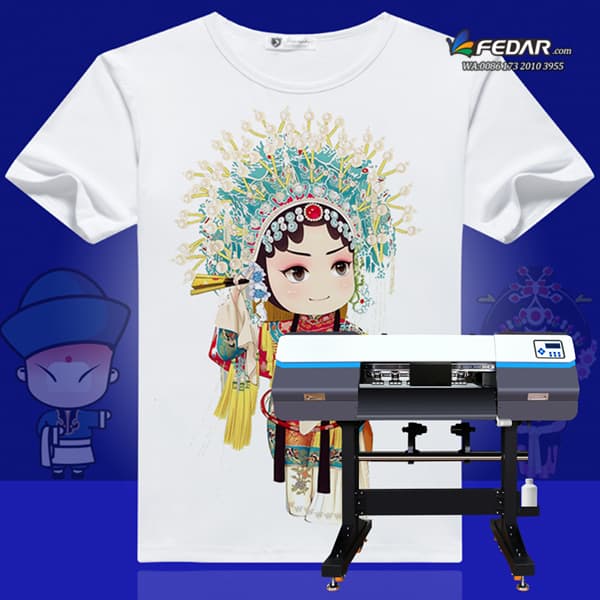 DTF Printer with White Ink Circulation System Inkjet Printer