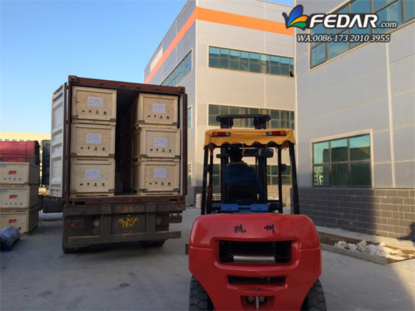 Delivery of Fedar Direct to Fabric Printer