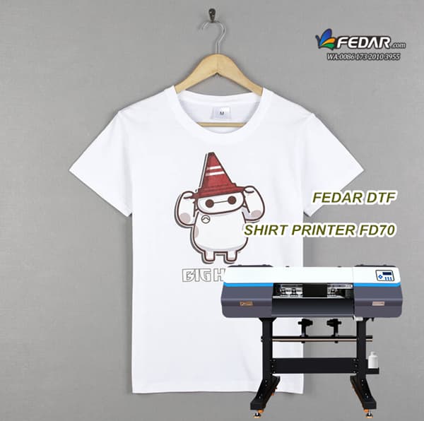 Digital T Shirt Textile Printing Machine Heat PET Film DTF Printer With Powder Shake Machine