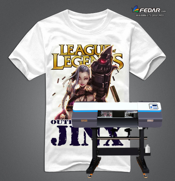 Direct to Film Pet Film DTF Printer Used on Tshirts