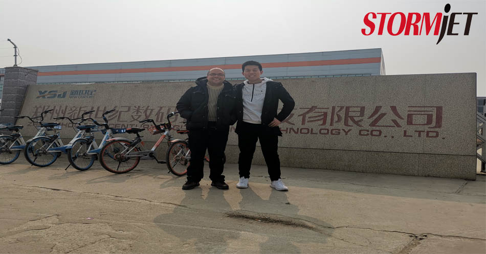 Ecuador Stormjet Eco Solvent Printer Agent Visit Factory
