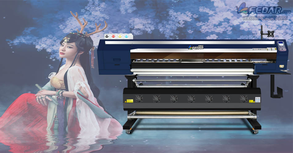 Fedar Dye Sublimation Printer 1946E With Sublimation  Ink