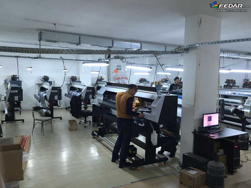 Fedar Sublimation Printer Engineer In Turkey Agent Offer Technical Support
