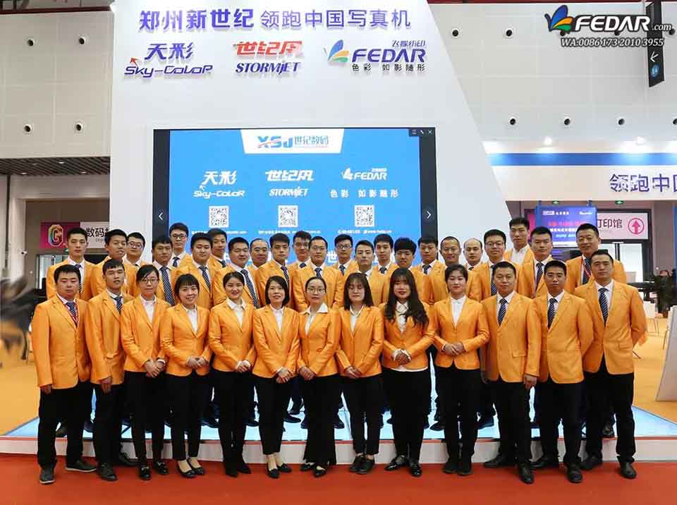 Fedar Sublimation Printer Team In Shanghai APPPEXPO