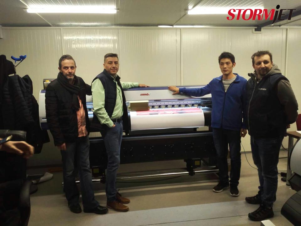 STORMJET Eco Solvent Printer In Romania