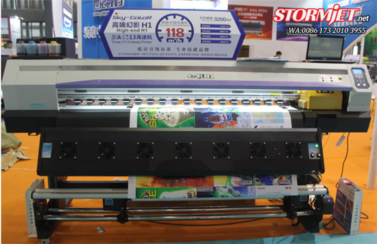 Skycolor High End H1 Eco Solvent Vinyl Printing Machine Price XSJ