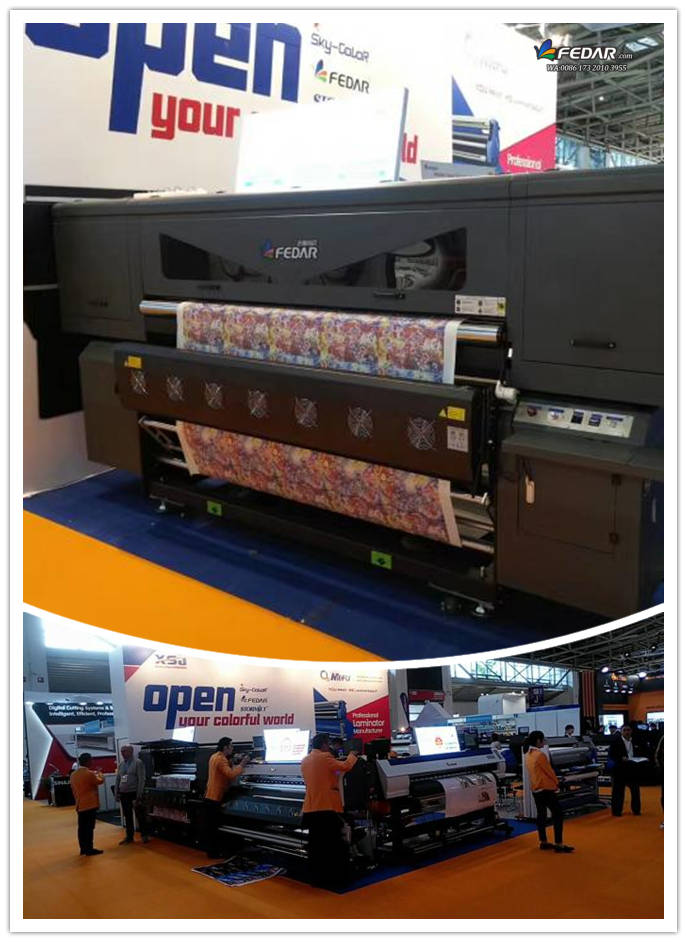 Skycolor, Stormjet, Fedar Inkjet Printers on FESPA, MUNICH