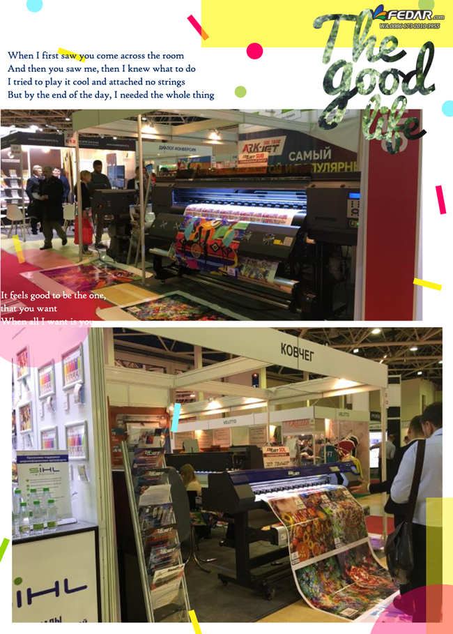 Skycolor Stromjet Fedar Printers in Moscow Russia 2019