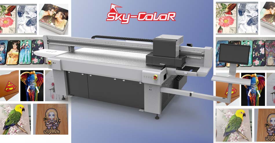 Skycolor UV2513 Flatbed Printer Various Application