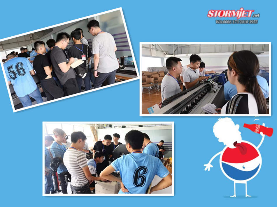 Stormjet Provide Lifelong After Sales Service Yo You As Long As You Use Our Eco Solvent Printer