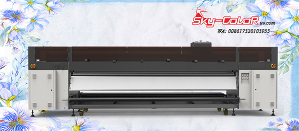 3.2m Skycolor Roll to Roll UV Printer with Ricoh and Konica Heads
