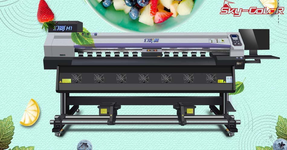Factory Wide Format Eco Solvent Printer In Advertising