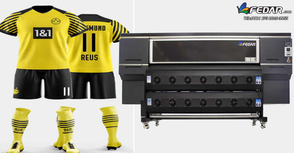 Fedar Sublimation Printer For Fabric 6194E In Sportwear