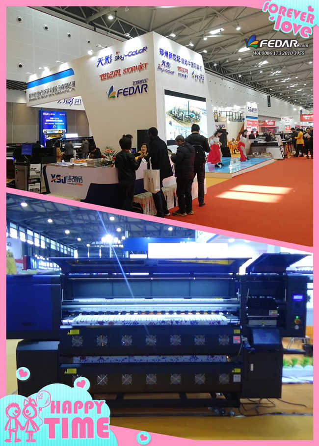 Fedar Textile New Upgraded Sublimation Printer at ITMA ASIA
