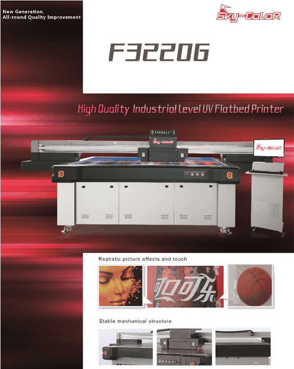 Large Size UV Printing Equipment On Wood in America