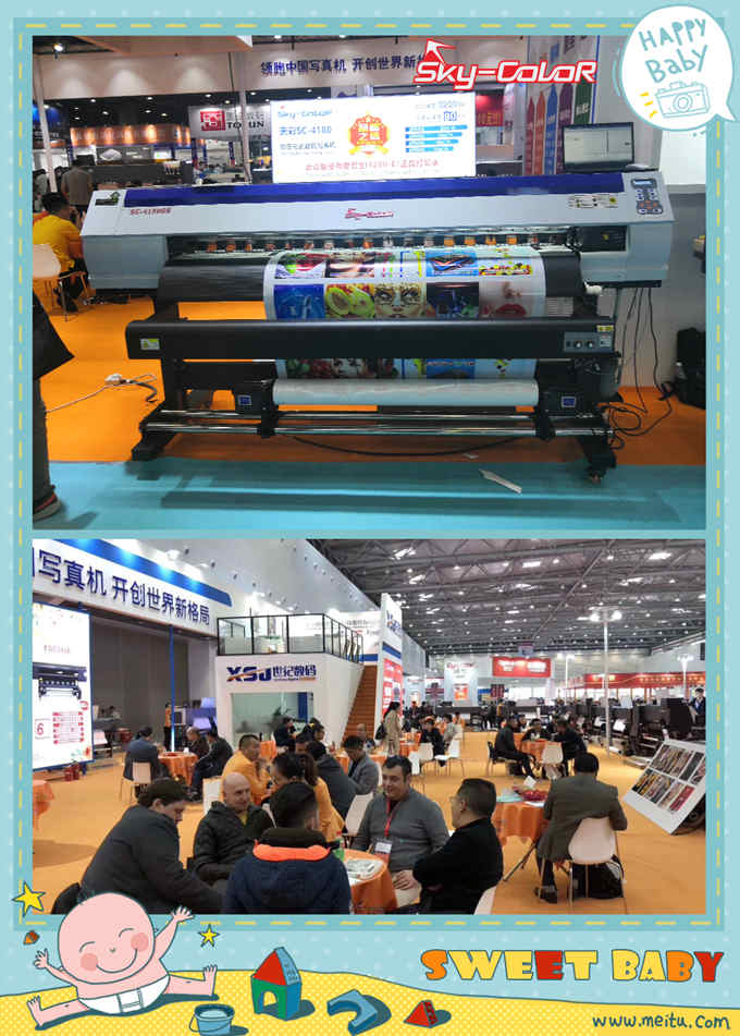 Skycolor Hottest Eco Solvent Printer In China International Label Technology Exhibition 2021