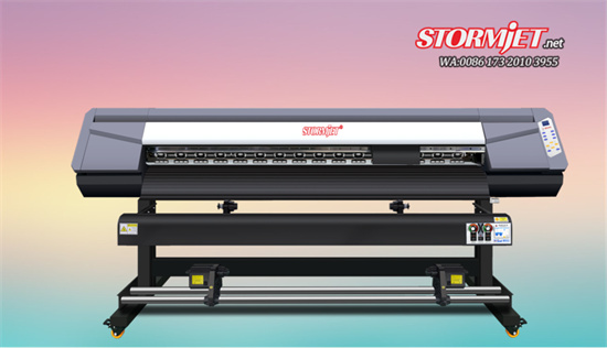 StormJet 3180 Eco Solvent Printer with Double E1 Heads
