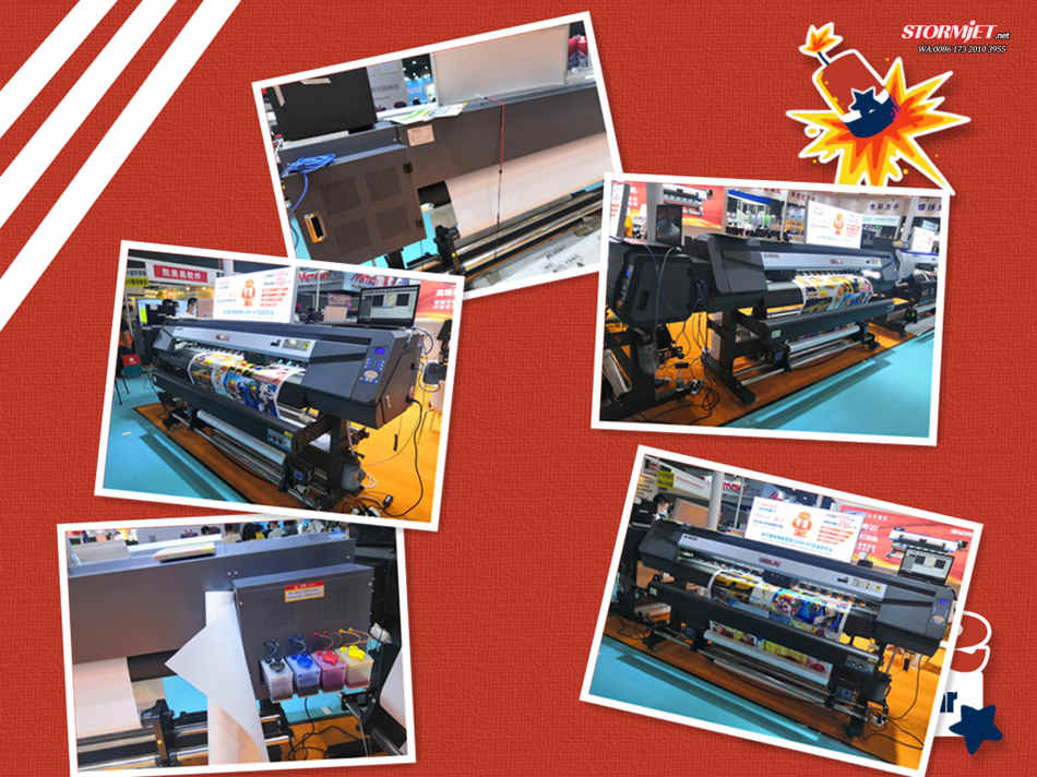 Stormjet SJ-3180TS Eco Solvent Printer Is Shining Star In DPES 2020