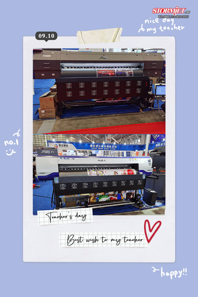 The 27th Nanjing Advertising Industry Expo Showed Stormjet High Quality Eco Solvent Printers