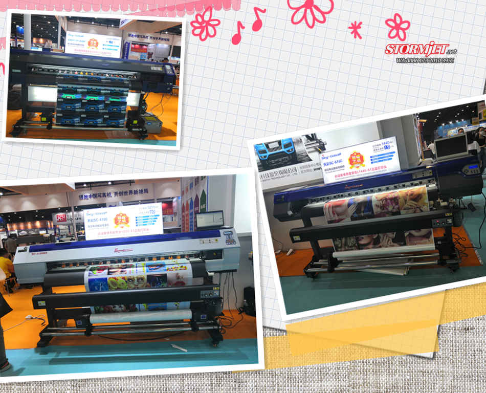 Zhengzhou New Century Have a Large Wave of Advanced Eco Solvent Printer Unveiled In DPES